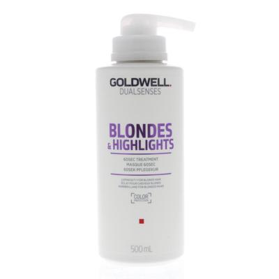 Goldwell Dualsenses Blondes & Highlights 60sec Treatment Masker 500ml