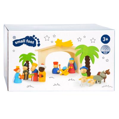 Small Foot houten kerststal speelset, 15dlg.