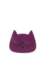 Sarah Chofakian Cat card-holder - Violet