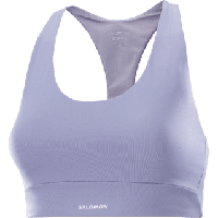 Salomon Shakeout core bra - BLAUW - Dames
