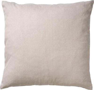 Dutch Decor james sierkussen 45x45 cm duurzaam katoen effen kleur pumice stone beige inclusief binnen kussen