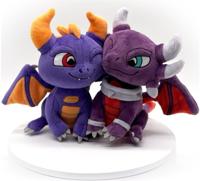 Skylanders Youtooz Pluche 2-Pack - Valentine's Spyro & Cynder