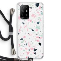 Terrazzo N°3: Oppo A95 5G Transparant Hoesje met koord