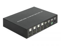 DeLOCK KVM 4-in-1 Multiview Switch 4x HDMI met USB kvm-switch - thumbnail