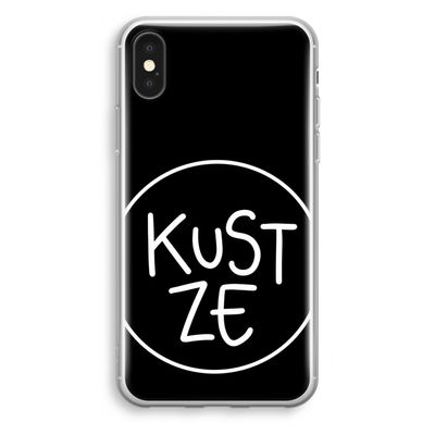 KUST ZE: iPhone XS Transparant Hoesje
