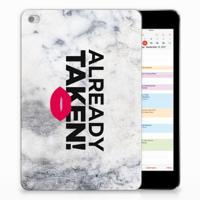 Apple iPad Mini 4 | Mini 5 (2019) Back cover met naam Already Taken White