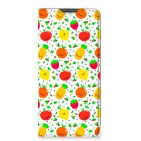 Xiaomi Redmi Note 11 Pro Flip Style Cover Fruits - thumbnail