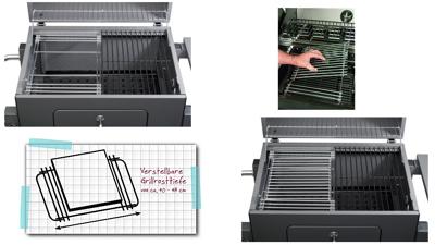 Tepro 8570 hoofdgrillrooster voor 28x39-50cm met centraal inzetrooster systeem