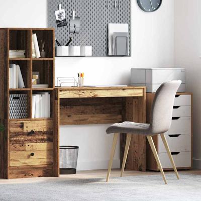 Bureau Oud hout 90 x 40 x 76 cm Bewerkt hout