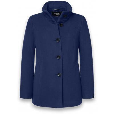 Milo - Blauw | Dames | Jas | Blauw | 46 | regular | Kamst mode