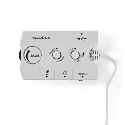 Nedis Audioswitch | Input: 2x 3,5 mm Male | Output: 3x 3,5 mm Female + 2,5 mm Female | 1 stuks - ASCR10020GY ASCR10020GY