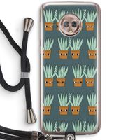 Sansevieria: Motorola Moto G6 Transparant Hoesje met koord Sansevieria: Motorola Moto G6 Transparant Hoesje met koord