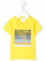 BOSS Kidswear t-shirt à logo imprimé - Jaune - thumbnail