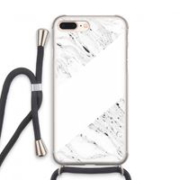Biggest stripe: iPhone 7 PLUS Transparant Hoesje met koord