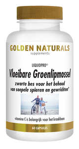 Golden Naturals Vloeibare Groenlipmossel Capsules