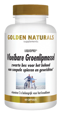 Golden Naturals Vloeibare Groenlipmossel Capsules