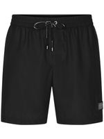 Dolce & Gabbana short de bain à patch logo - Noir - thumbnail