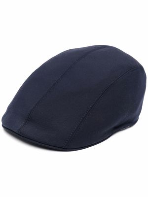 Brunello Cucinelli béret à boucle - Bleu