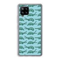 Kroko: Samsung Galaxy A42 5G Transparant Hoesje