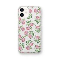 Kleine roosjes: iPhone 12 mini Transparant Hoesje
