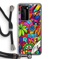 Represent: Huawei P40 Pro Transparant Hoesje met koord