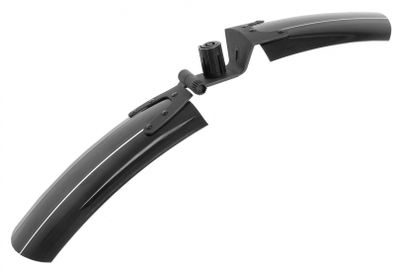 M-Wave voorspatbord 24-29 inch zwart