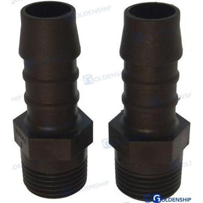 Entronques plástico GS30130 - RACOR POLIAMIDA 3/8 - 12 (2