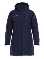 Craft Parkas trainings jas blauw dames