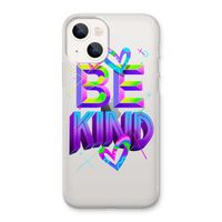 Be Kind: iPhone 13 Transparant Hoesje