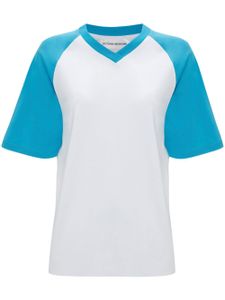 Victoria Beckham t-shirt Football en coton biologique - Blanc