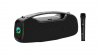 N-GEAR NRG500 - Bluetooth Speaker - Partybox met Verlichting & Microfoon - IPX5 Waterdicht - Zwart