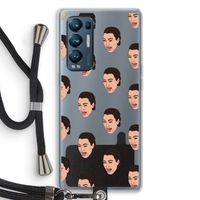 Ugly Cry Call: Oppo Find X3 Neo Transparant Hoesje met koord