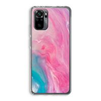 Roze explosie: Xiaomi Redmi Note 10 Pro Transparant Hoesje