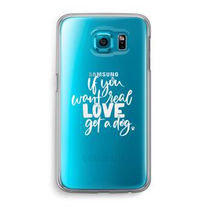 Partner in crime: Samsung Galaxy S6 Transparant Hoesje