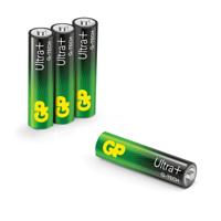 GP AAA x4 Ultra Alkaline batterijen