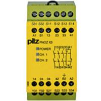 PILZ PNOZ X3 110VAC 24VDC 3n/o 1n/c 1so Veiligheidsschakelapparaat Voedingsspanning (num): 110 V/AC 3x NO, 1x NC (b x h x d) 45 x 87 x 121 mm 1 stuk(s)
