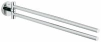 Grohe Essentials 2-lids Handdoekhouder Draaibaar 44.9 Cm. Chroom - thumbnail