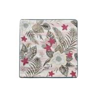 Kussenhoes DKD Home Decor Roze Groen Tropisch 50 x 1 x 50 cm