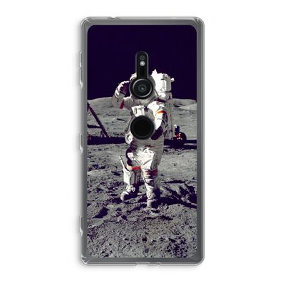 Spaceman: Sony Xperia XZ2 Transparant Hoesje