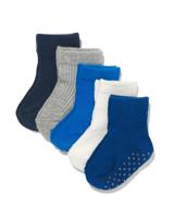 HEMA Baby Sokken Met Katoen - 5 Paar Blauw (blauw)