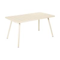 Fermob Luxembourg tuintafel 143x80 cm Beige Latte