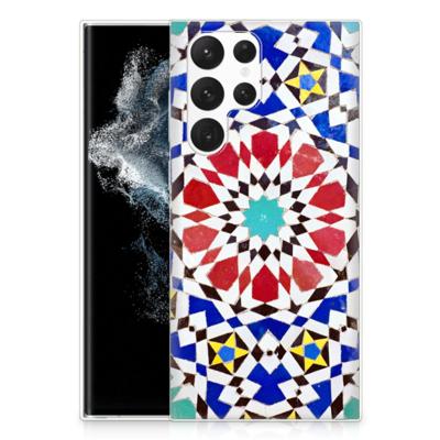 Samsung Galaxy S22 Ultra | TPU | Siliconen hoesje | Mozaïek