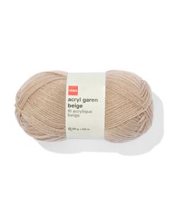 HEMA Acryl Garen Beige 100gram 250meter