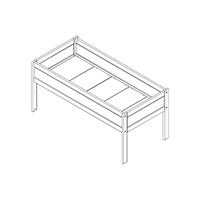 Lifetime 5 x bodemplaten voor bovenbed hangout