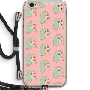 King Kylie: iPhone 6 PLUS / 6S PLUS Transparant Hoesje met koord