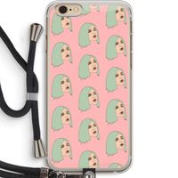 King Kylie: iPhone 6 PLUS / 6S PLUS Transparant Hoesje met koord