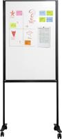 Smit Visual whiteboard, emaille, magnetisch, verrijdbaar, 75 x 120 cm Smit Visual whiteboard, emaille, magnetisch, verrijdbaar, 75 x 120 cm