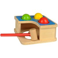 Houten Hamerbank met Bal Houten Hamerbank met Bal