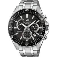 Casio EFR-552D-1AVUEF Horloge Chronograaf (l x b x h) 53 x 47 x 12.3 mm Zilver Materiaal (behuizing): RVS Materiaal (armband): RVS - thumbnail