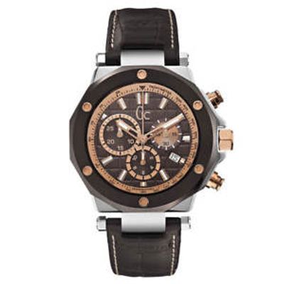 Horlogeband Guess X72018G4S / 79007G2S Leder Bruin